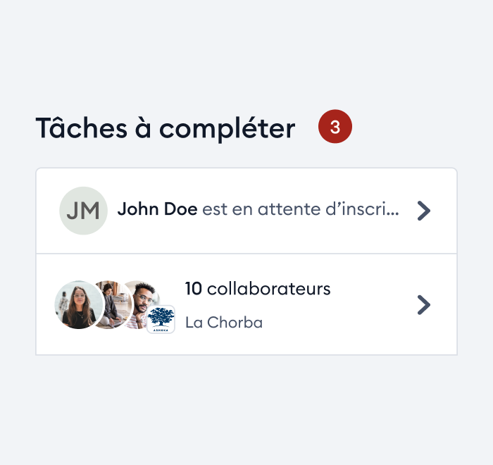 Faciliter l'accès aux tâches prioritaires