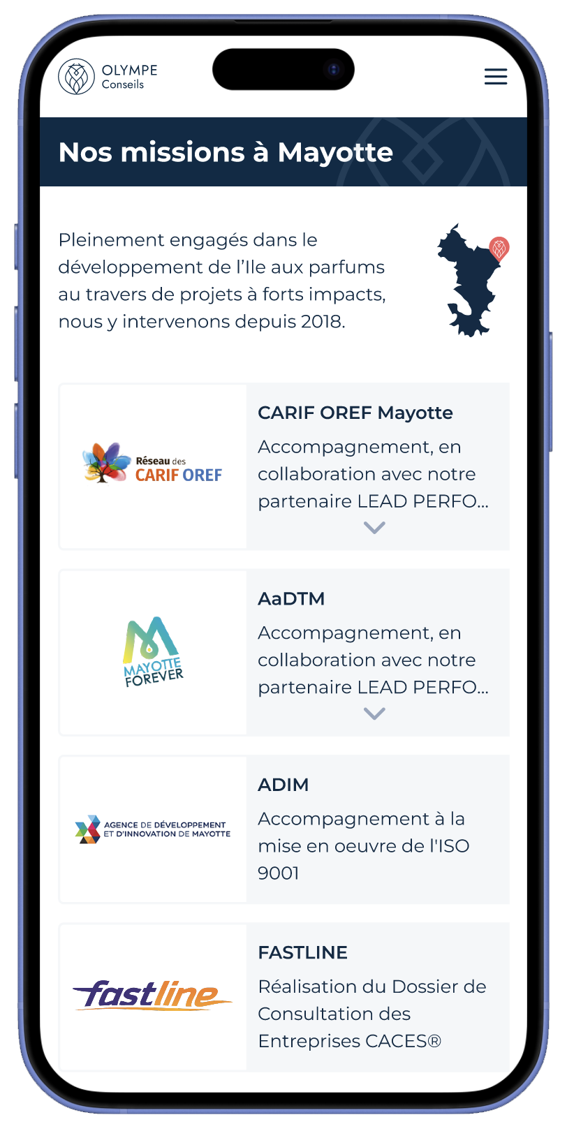 Site mobile