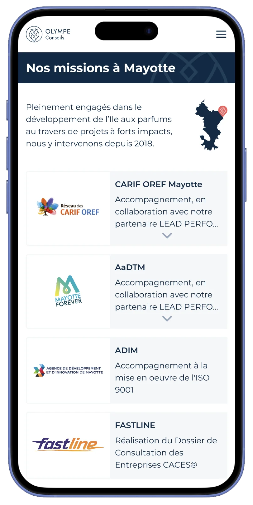 Site mobile