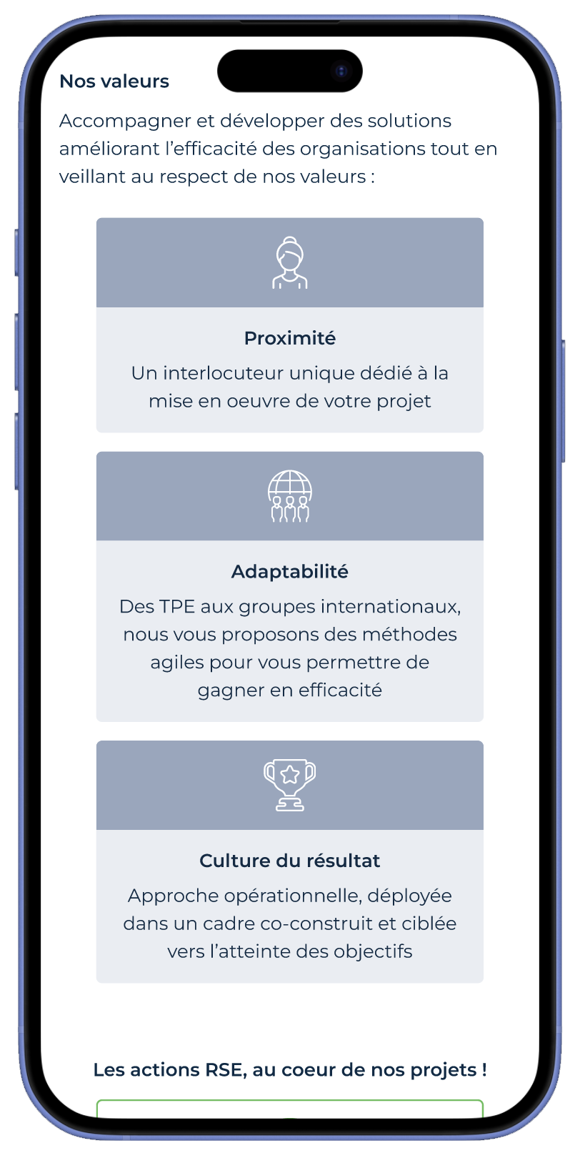 Site mobile