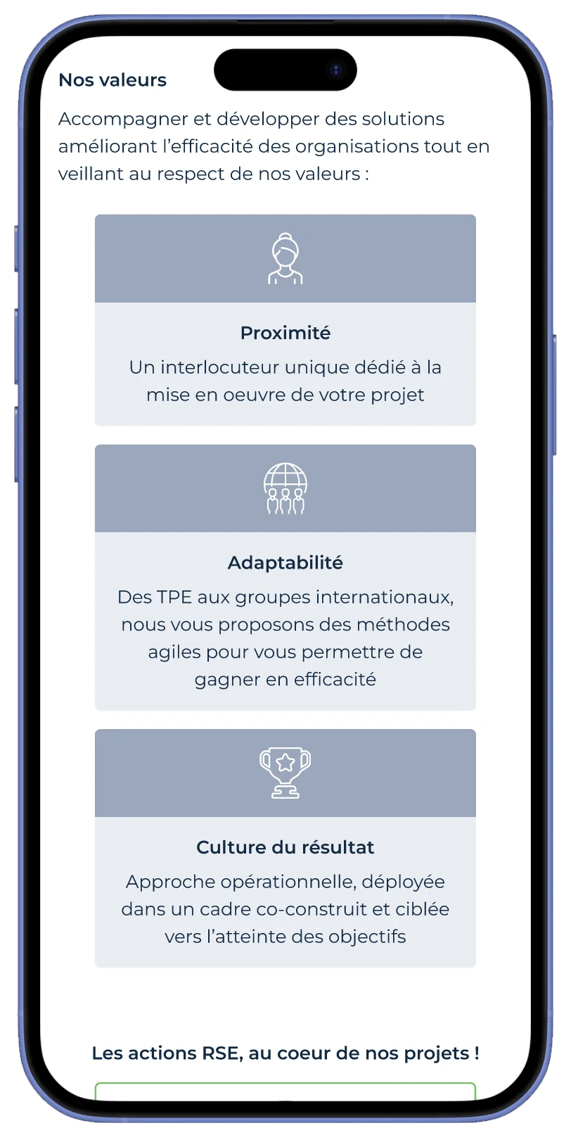 Site mobile